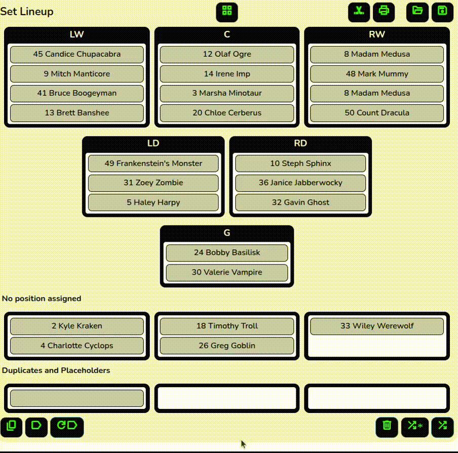 Highlighting Duplicates